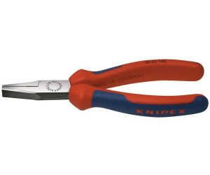 Knipex Flachzange schwarz atramentiert, mit Mehrkomponenten Hüllen 160 mm für 12,49€ PVG 17,84€