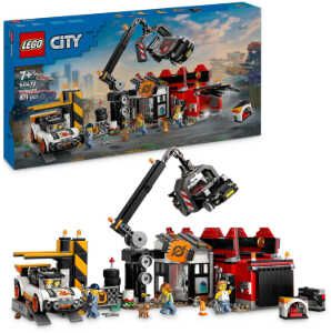 LEGO 60472 City   Schrottplatz mit Autos für 52,99€ statt 61,94€