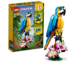 LEGO 31136 Creator 3in1 Exotischer Papagei, Frosch und Fisch Ostergeschenk Dschungel Tier Figuren Bauspielzeug für 17,99€ PVG 19,18€