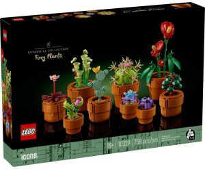 LEGO Icons Mini Pflanzen, 9 künstliche Blumen zum Bauen für 29,99€ PVG 36,99€