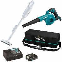 Makita CLX245SAX1 Akku Sauger Set mit Staubsauger + Laubbläser für 99€ statt 112,45€