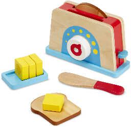 Melissa & Doug 9344 Toasterset aus Holz, Spielset für 5,74€ statt 16,26€