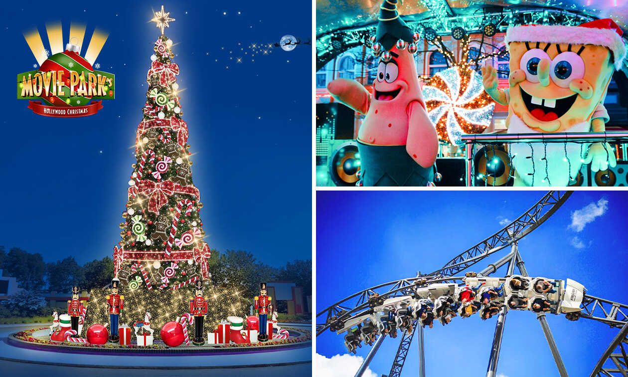 Eintritt zum Movie Parks Hollywood Christmas 30,90€ statt  57,90€