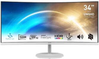 MSI PRO MP341CQWDE Curved Monitor, 34 Zoll, 100 Hz für 259,90€ statt 289,90€