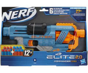 Hasbro E9485EU4 Nerf Elite 2 Commander RD 6 Blaster, 12 Nerf Darts für 13,99€ PVG 18,94€