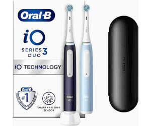 Oral B iO Series 3 Elektrische Zahnbürste, Electric Toothbrush, Doppelpack, 2 Aufsteckbürsten  Für 86,99€ PVG 109,85€