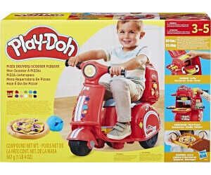 Play Doh Pizza Lieferspaß, Scooter und Spielküche, 10 Dosen Knetmasse für 58,50€ PVG 80,27€