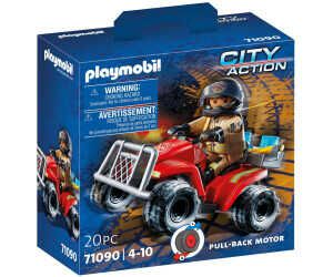 PLAYMOBIL City Action 71090 Feuerwehr Speed Quad mit Rückzugsmotor für 7,99€ PVG 13,04€