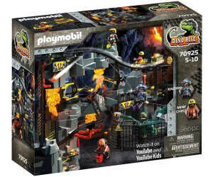 PLAYMOBIL Dino Rise 70925 Dino Mine, Minenbahn mit Fahrzeugen und Fallen, Spielzeug für 42,35€ PVG 49,99€