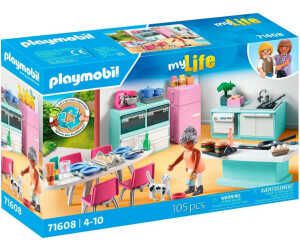 PLAYMOBIL MyLife 71608 Küche mit Essplatz, vollausgestattete Küche  Für 17,98€ PVG 26,94€ 