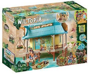 PLAYMOBIL Wiltopia 71007 Tierpflegestation mit Halterungen zum befestigen von Booten für 49,94€ PVG 58,45€ 