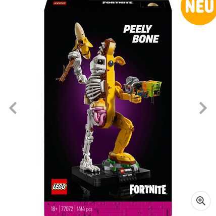 LEGO Fortnite 77072 Knochen Schali / Star Wars 75403 Grogu in seiner Repulsorwiege  je  62,99€ statt  72,99€