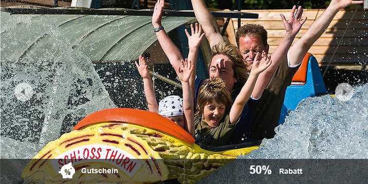 Erlebnispark Schloss Thurn: Tagesticket für 2025 zum halben Preis (19,95€ statt  39,90€)