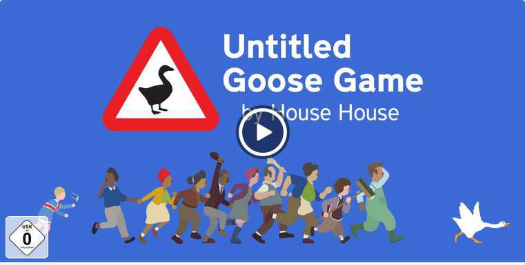 UNTITLED GOOSE GAME für Switch 9,99€ statt  19,99€