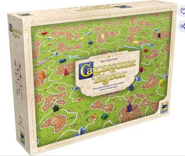 Carcassonne   Big Box V3.0 37,39€ statt 41,99€