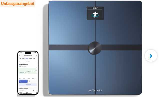 Withings Body Smart black 59€ statt  78,05€