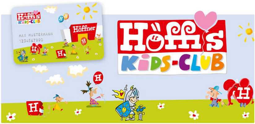 Gratis Willkommens  und Geburtstag Geschenk / Möbel Höffner Kids Club