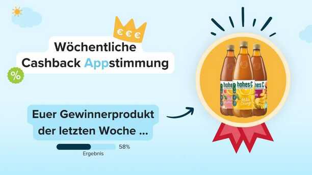 0,50€ Cashback beim Kauf von hohes C Saft