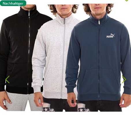 2 Stück PUMA Men Ess 2 Col Track Jacket 31,36€ statt  42,93€