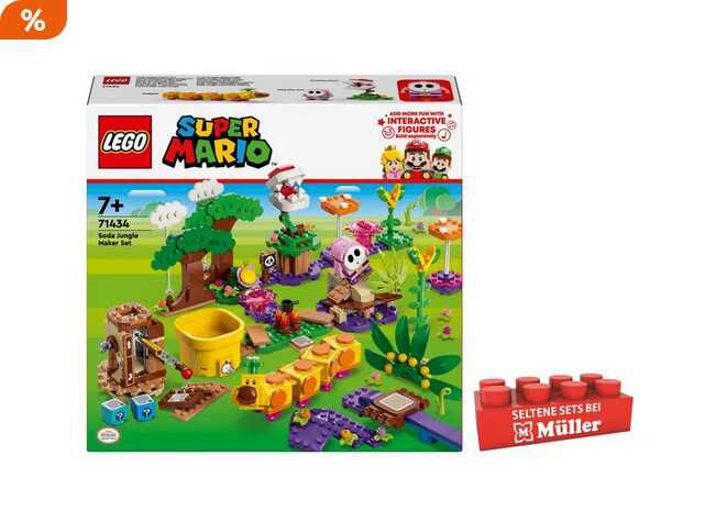 LEGO Super Mario 71434 Limonadendschungel Design Set 39,99€ statt  53,99€