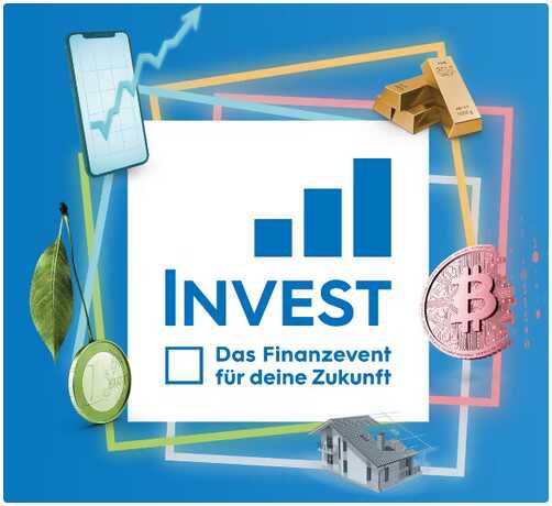 Gratis Tagestickets für Invest Messe Stuttgart 09. 10.05.2025 inkl. VVS (ÖPNV)