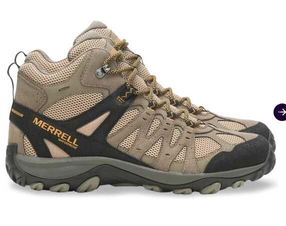 Merrell Accentor 3 Mid Wanderschuhe, Waterproof Gr 43,5 bis 49 für 75,90€ statt  109,90€