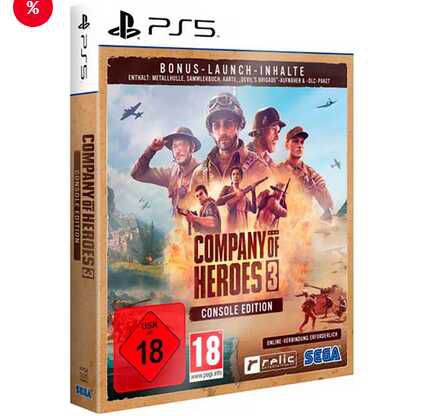 Company of Heroes 3 Launch Edition (Metal Case)   PlayStation5 9,99€ statt  17,45€