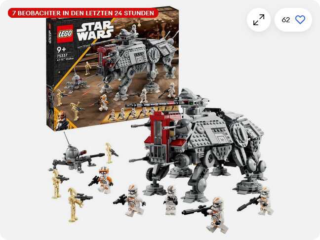 LEGO Star Wars   AT TE Walker (75337) 83,99€ statt  99,28€