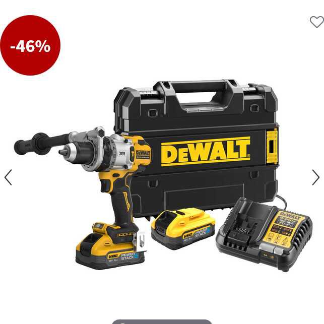 DeWALT Akku Schlagbohrschrauber DCD1007H2T 399,99€ statt  485,99€