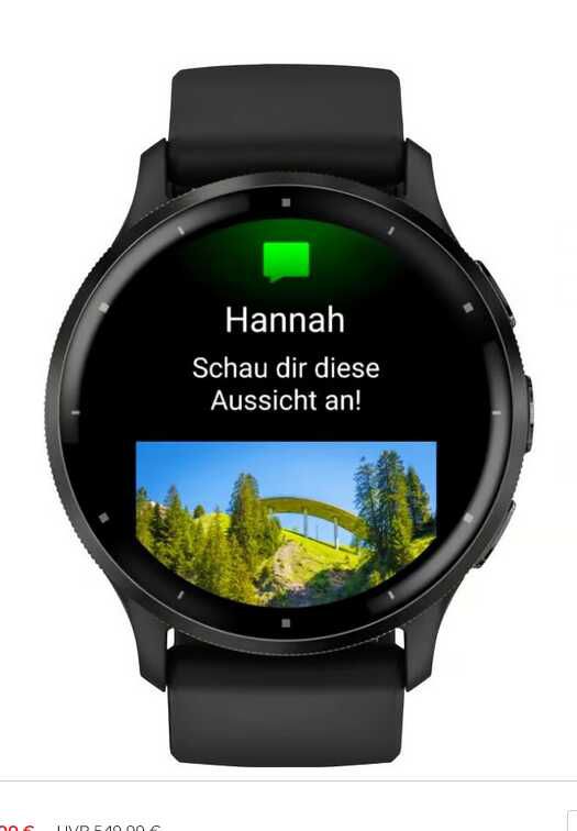 Garmin Venu 3   schwarz 299€ statt  426,80€