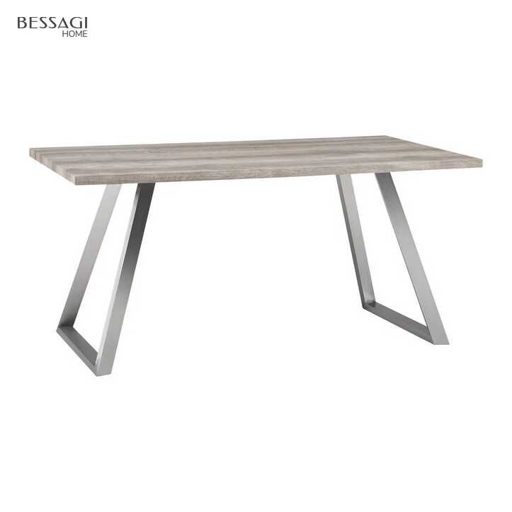 Bessagi Home Esstisch Holz Melani (ca. 160x90 cm) 149€ inkl. VSK statt  262€  (100€ bei ABHOLUNG!)