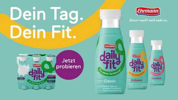 1,70 € Cashback auf Ehrmann Daily Fit