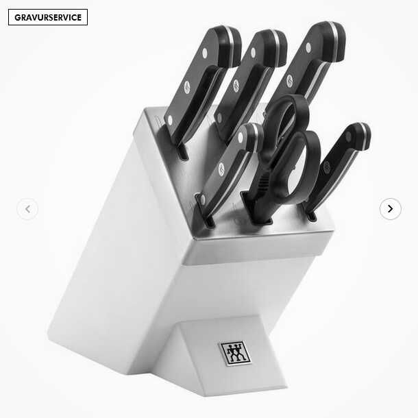 ZWILLING GOURMET 7 tlg, Selbstschärfender Messerblock 149€ statt  161,81€