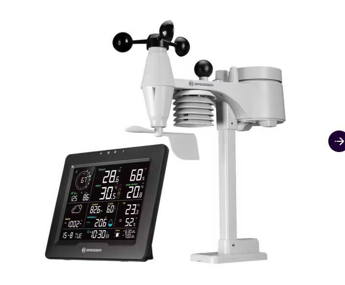 Bresser 8 in 1 WLAN Wetterstation  135,90€ statt  222,95€