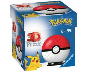 Ravensburger 3D Puzzle 11256   Puzzle Ball Pokémon Pokéballs   Pokéball Classic  für 6,00€ PVG 9,98€