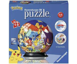 Ravensburger 3D Puzzle 11785   Puzzle Ball Pokémon   72 Teile   Puzzle Ball für Pokémon Fans  Für 9,80€ PVG 14,54€