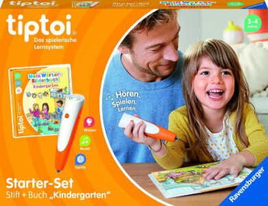 Ravensburger 00113 tiptoi   Starter Set: Stift und Wörter Bilderbuch Kindergarten für 43,96€ statt 50,95€