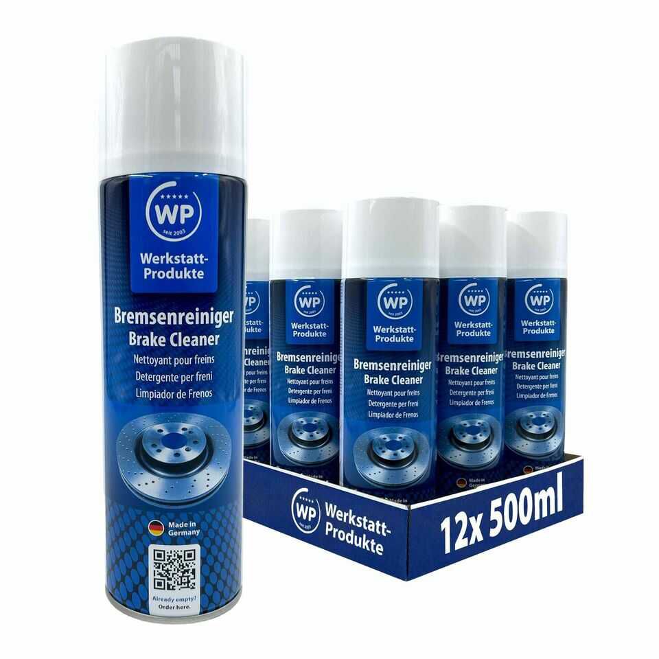 12x WP Bremsenreiniger  500ml Spraydose 19,99€ statt  24,80€