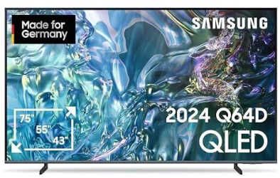 Samsung Q64D QLED 4K Fernseher 65 Zoll für 749€ statt 959€