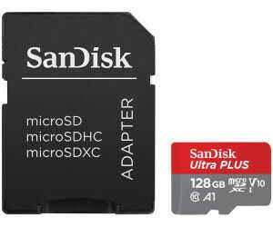 SanDisk Ultra Android microSDXC UHS I Speicherkarte 128 GB + Adapter für 9,99€ PVG 12,89€