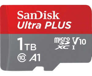 SanDisk Ultra PLUS A1 microSDXC 160 MB/s (SDSQUBL GN6MA) 1TB für 59,00€ PVG 85,95€