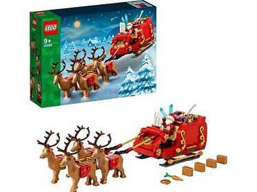 LEGO 40499 Schlitten des Weihnachtsmanns 26,88€ statt  31,99€