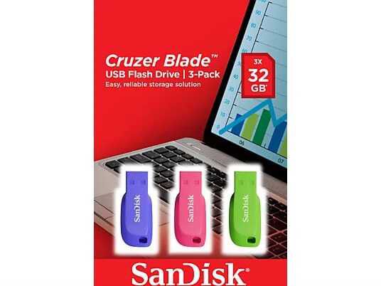 SANDISK Cruzer Blade 32GB 11,99€ statt  14,98€