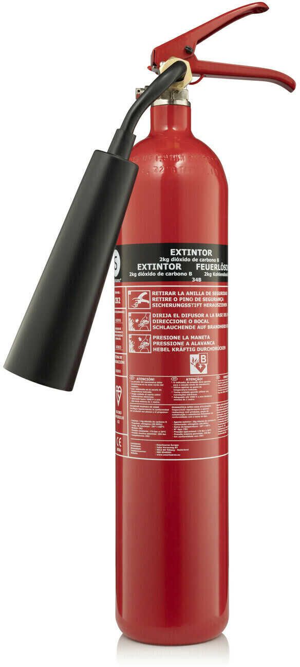 Smartwares CO2 Feuerlöscher | 2 kg