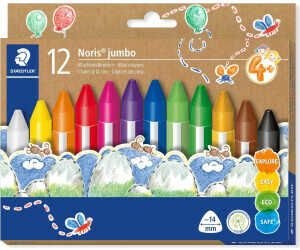 STAEDTLER Wachsmalkreide Noris junior,  12 Kreiden in leuchtenden Farben  für 4,63€ PVG 7,52€