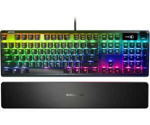 STEELSERIES Apex 7, Gaming Tastatur, Mechanisch, Steelseries QX2 Mechanical Red Linear, Kabelgebunden, Schwarz  Für 111,00€ PVG 155,90€