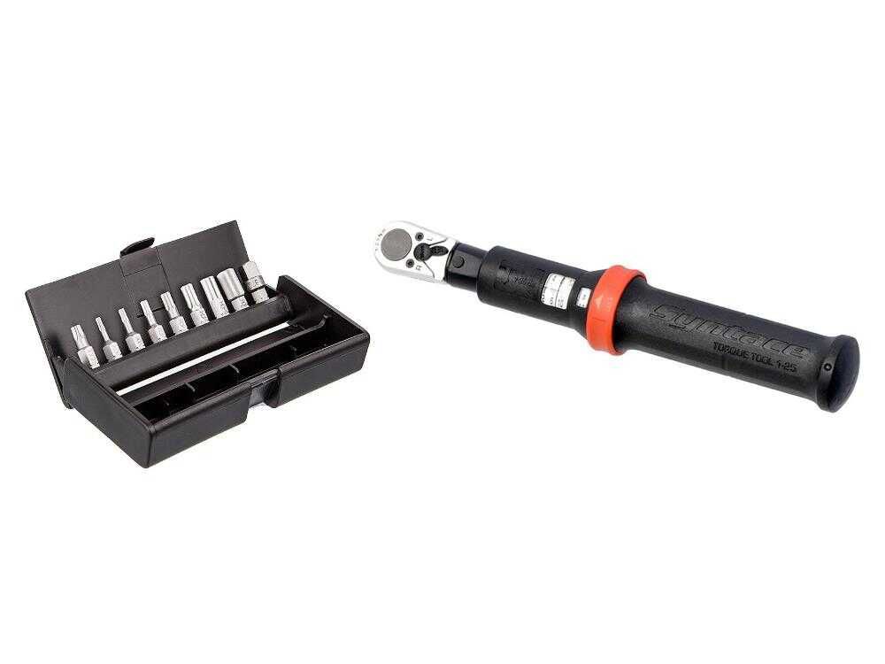 SYNTACE Drehmomentschlüssel Torque Tool 1 25 und Bitsatz 2 8 mm TX25 98,95€ statt  102,90€