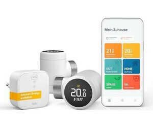 tado° Smartes Heizkörperthermostat X – Starter Kit mit Bridge X  Für 119,99€ PVG 144,90€