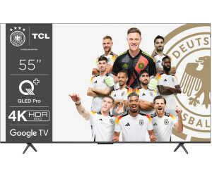 TCL 55T7B 55 Zoll QLED Pro Fernseher, 4K Ultra HD, HDR Pro, Smart TV Unterstützt von Google TV für 399,00€ PVG 469,90€ 