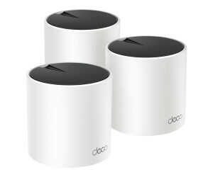 TP LINK DECO X55 (3 PACK) AX3000 Wi Fi 6 Systeme für Zuhause Mesh Router für 155,00€ PVG 183,15€